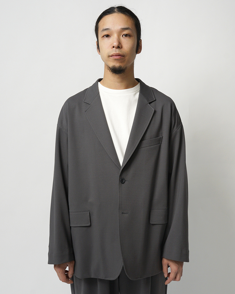 Graphpaper (MEN) / Compact Ponte Jacket / C.GRAY