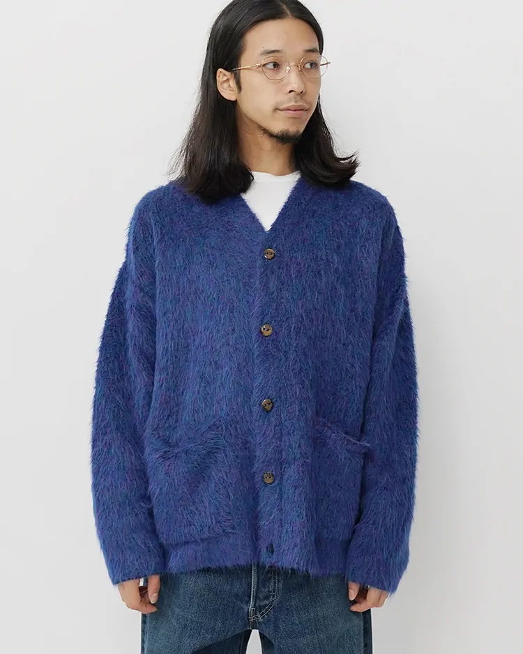 THE INOUE BROTHERS... / Suri Cardigan / NAVY