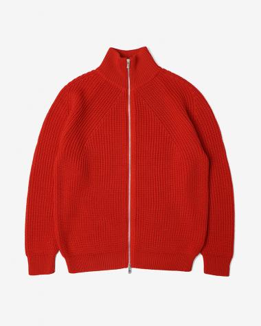 BATONER (MEN) / SIGNATURE DRIVES KNIT / VERMILION