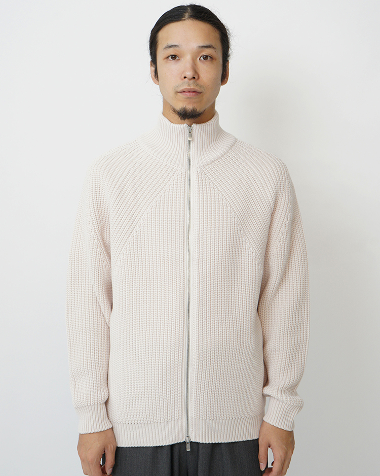 BATONER (MEN) / SIGNATURE DRIVES KNIT / IVORY