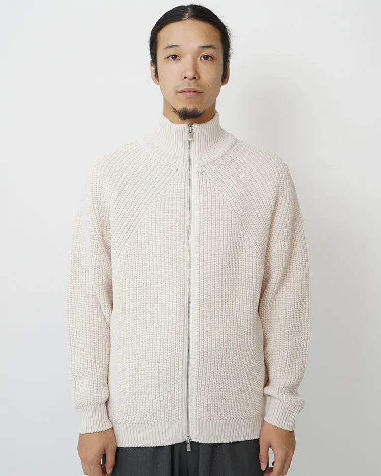 BATONER (MEN) / SIGNATURE DRIVES KNIT / IVORY