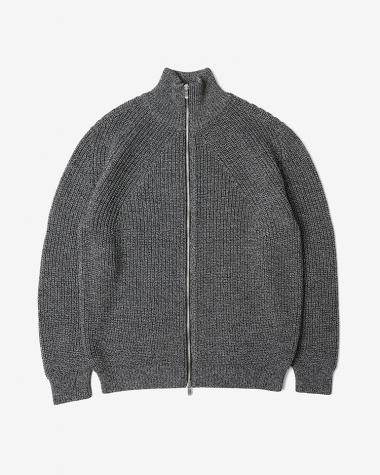 BATONER (MEN) / SIGNATURE DRIVES KNIT / IVORY × BLACK