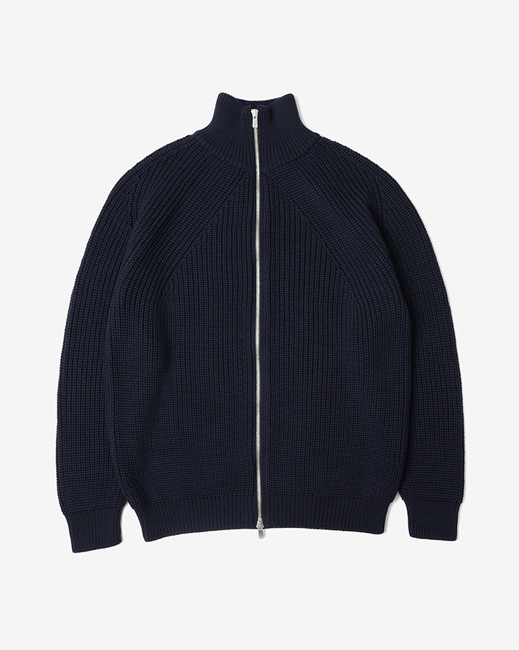BATONER (MEN) / SIGNATURE DRIVES KNIT / NAVY