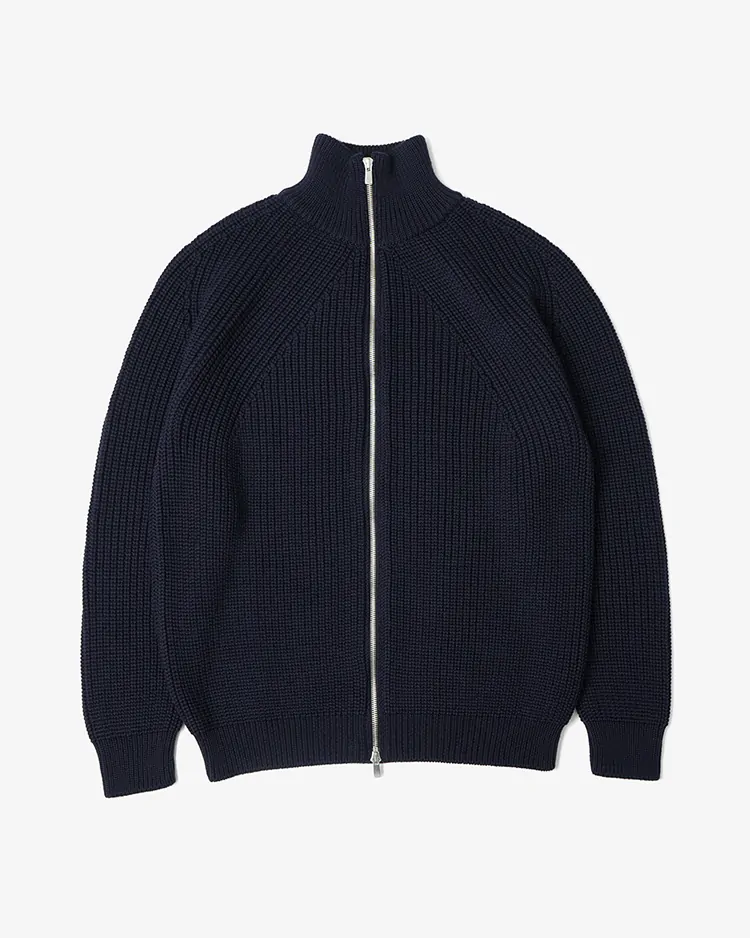 BATONER (MEN) / SIGNATURE DRIVES KNIT / NAVY