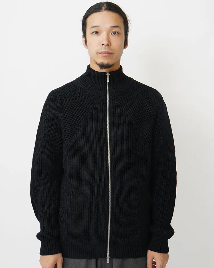BATONER (MEN) / SIGNATURE DRIVES KNIT / BLACK