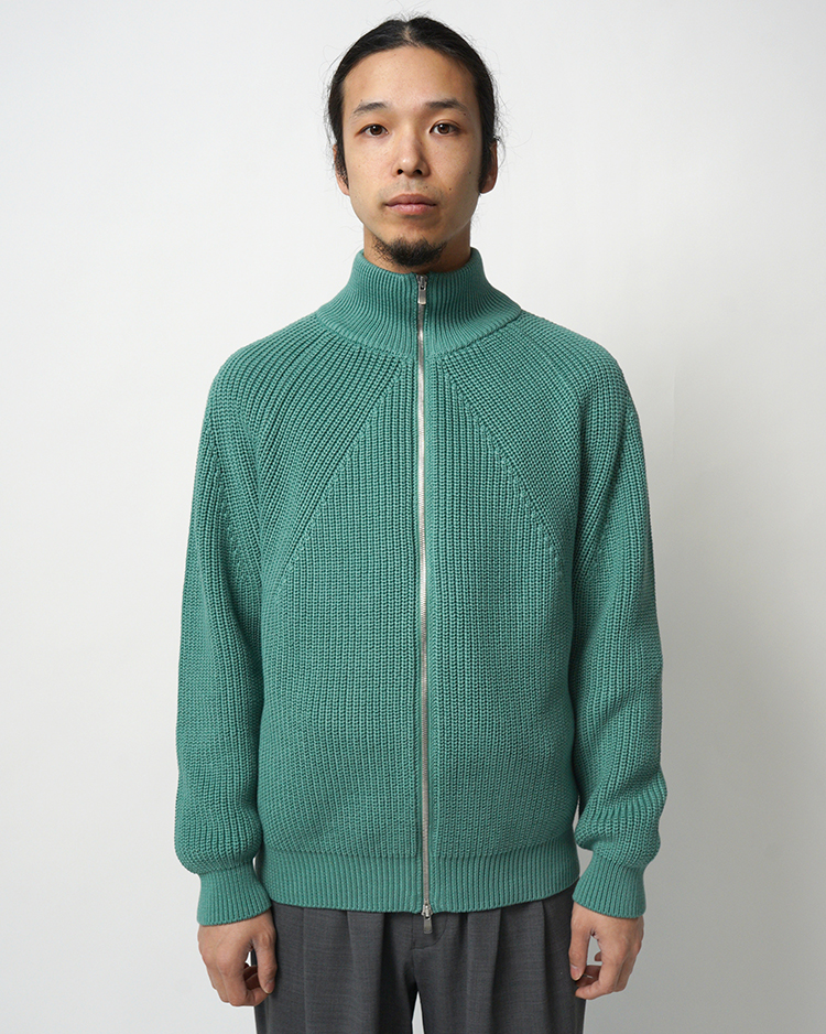 BATONER (MEN) / SIGNATURE DRIVES KNIT / EMERALD