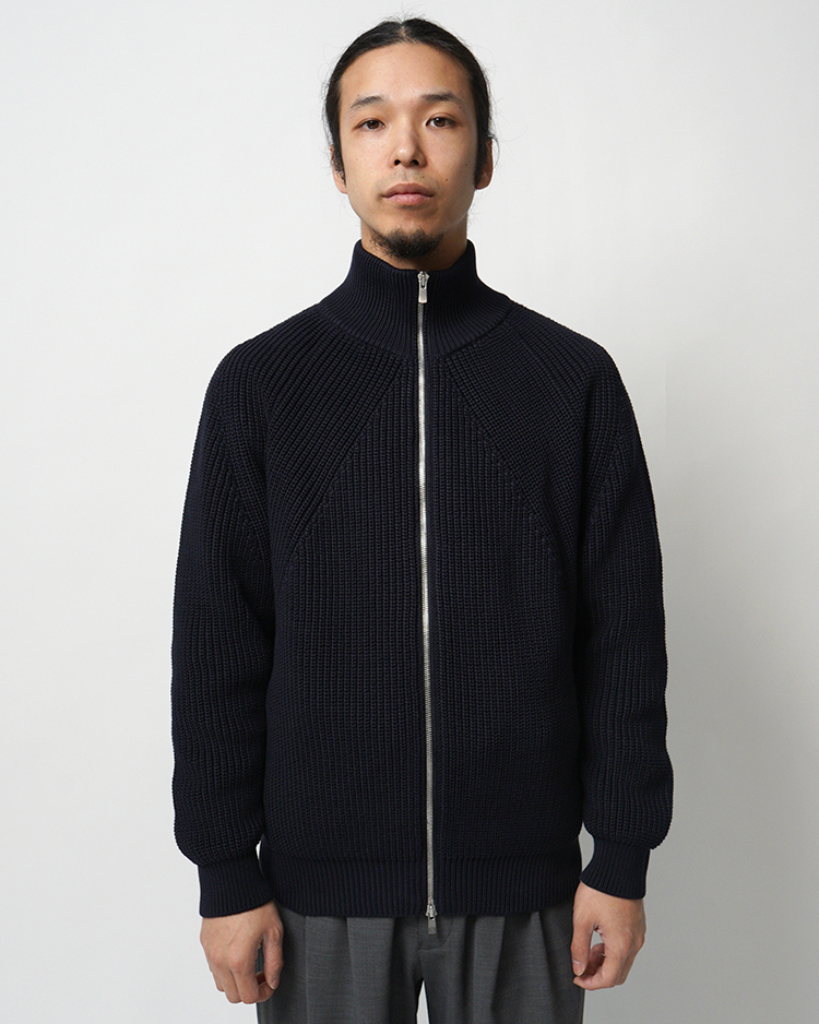 BATONER (MEN) / SIGNATURE DRIVES KNIT / NAVY