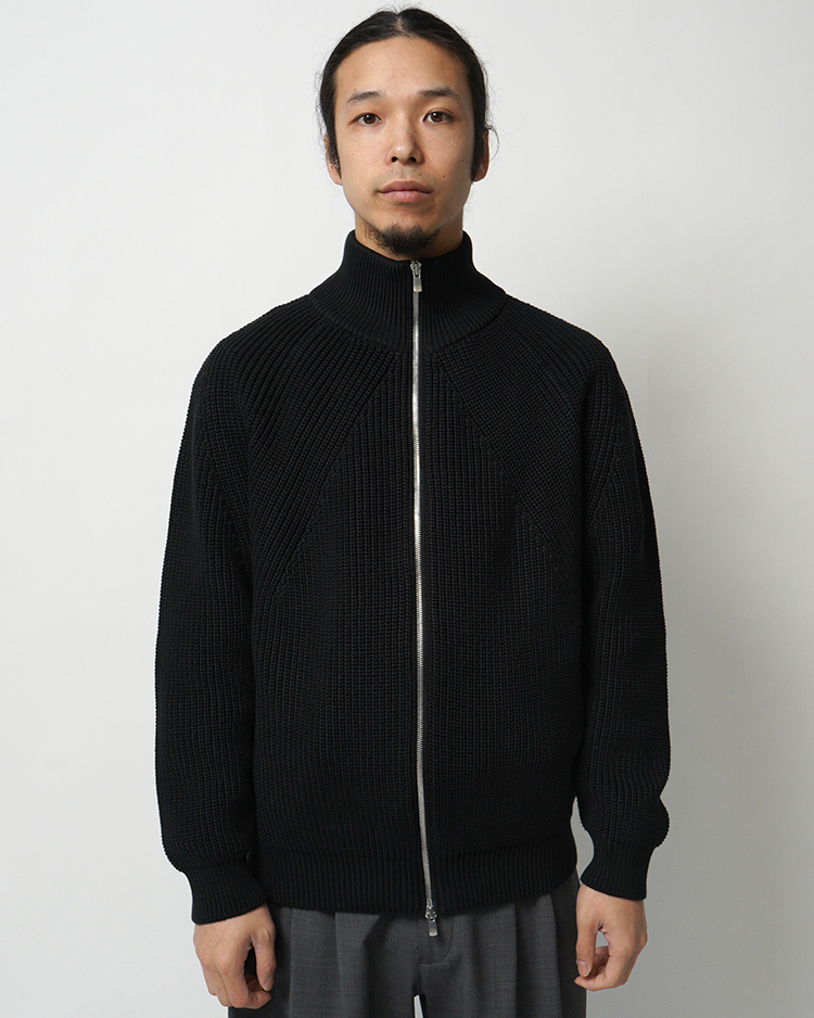 BATONER (MEN) / SIGNATURE DRIVES KNIT / BLACK