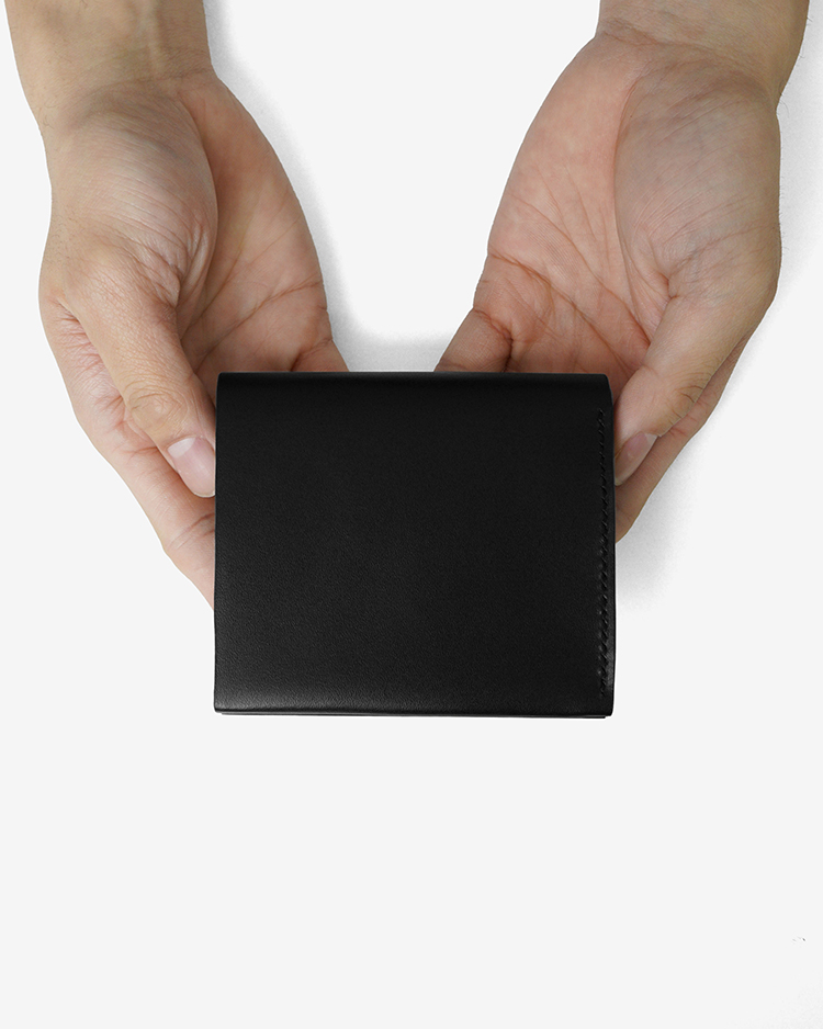 ED ROBERT JUDSON / LAYTON - DOORCATCH WALLET / BLACK(MICRO GRAIN)