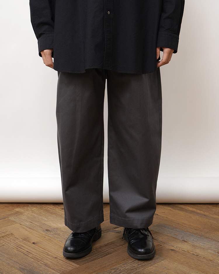 Graphpaper (MEN) / Westpoint Chino Wide Tapered Trousers / C.GRAY