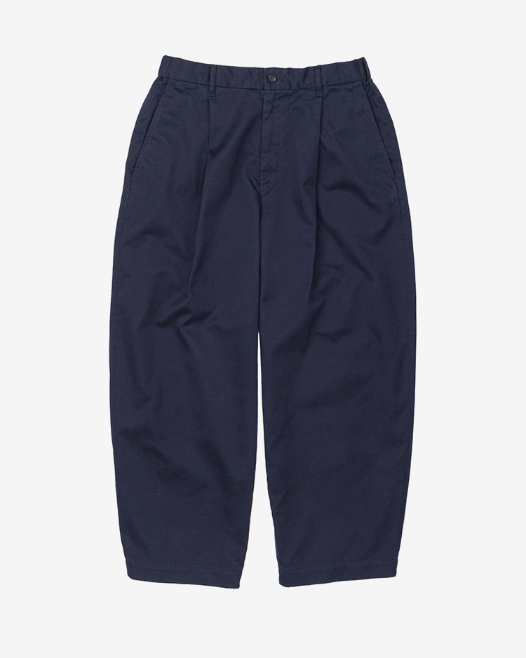 Graphpaper (MEN) / Westpoint Chino Wide Tapered Trousers / NAVY