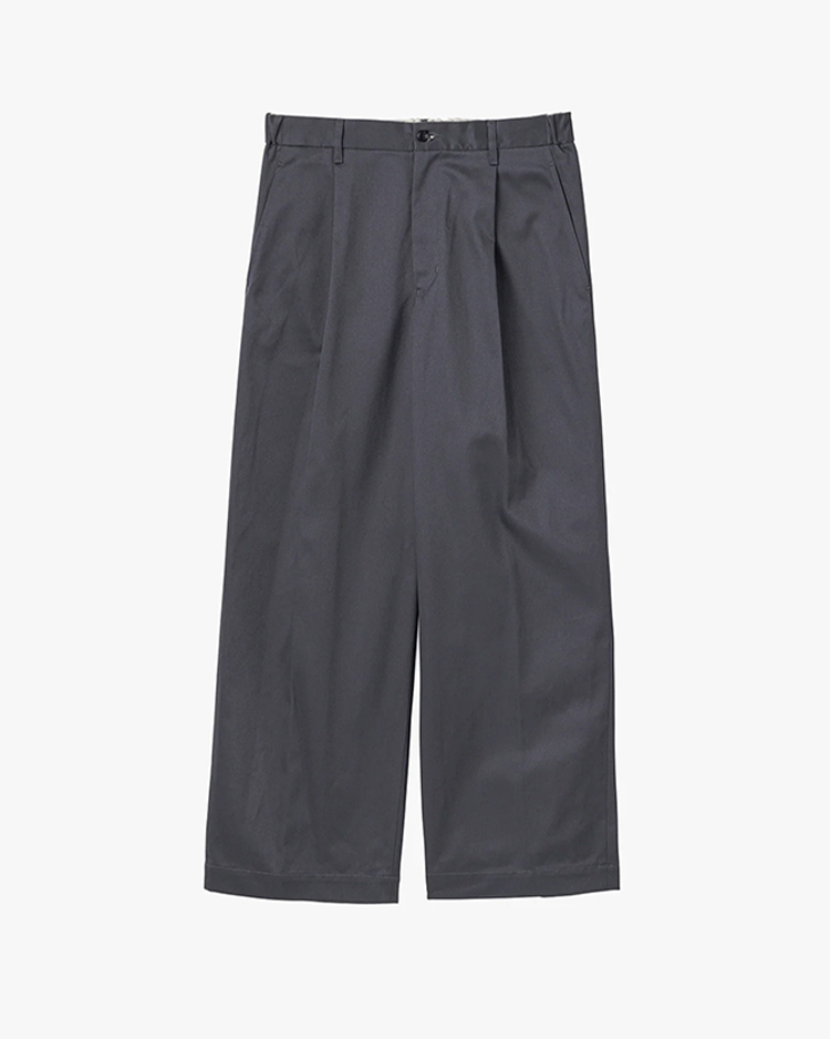 Graphpaper (MEN) / Westpoint Chino Wide Straight Trousers / C.GRAY