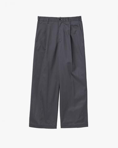  / Westpoint Chino Wide Straight Trousers / C.GRAY