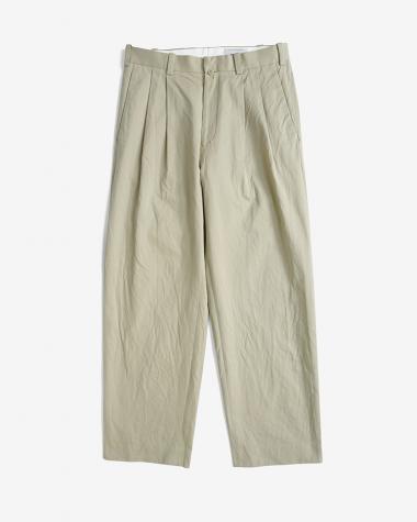  / 2TUCK STRAIGHT - CHINO / BEIGE