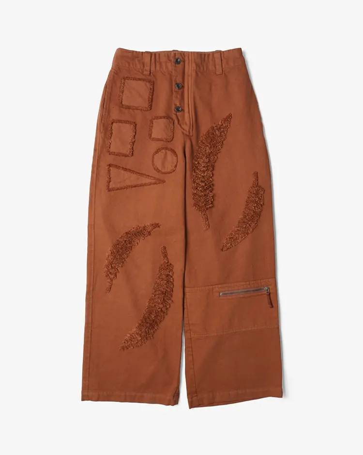 Spomenik / Bespoke pants 003 / ORANGE