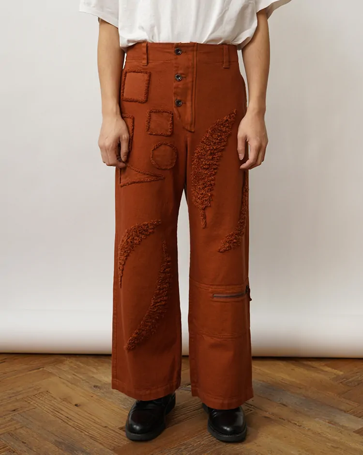 Spomenik / Bespoke pants 003 / ORANGE