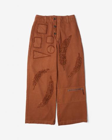 Spomenik / Bespoke pants 003 / ORANGE