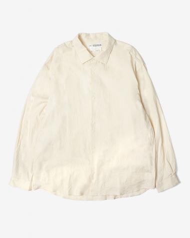 YAECA (MEN) / EXTRA WIDE - COMFORT SHIRT / NATURAL 