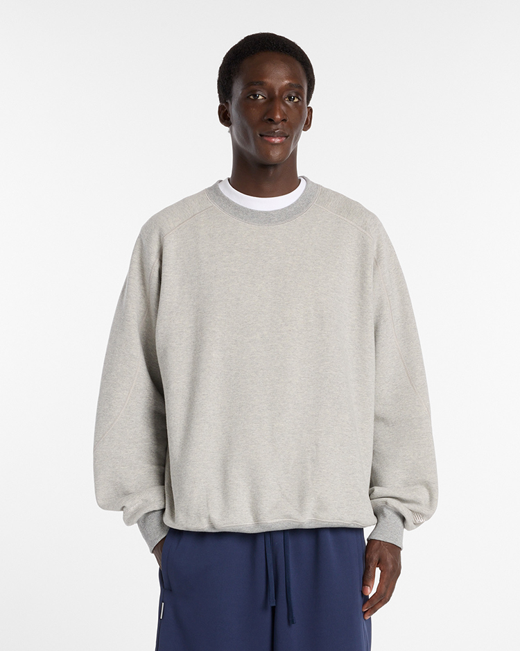 NEW BALANCE / MT61876P Oversized Crew Neck / GREY