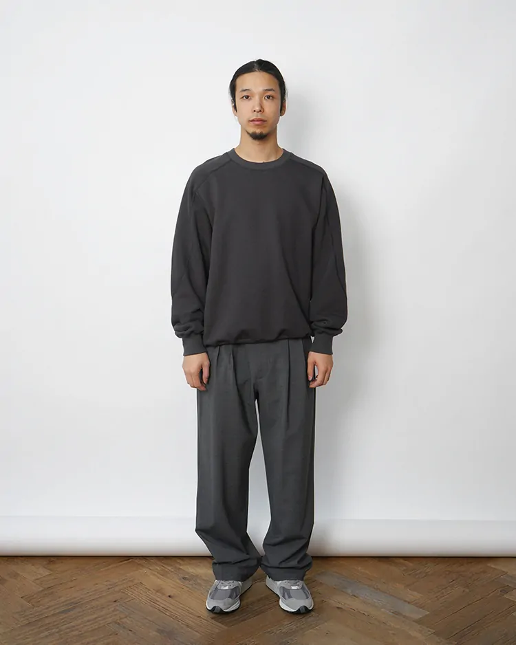NEW BALANCE / MT61876P Oversized Crew Neck / CHARCOAL