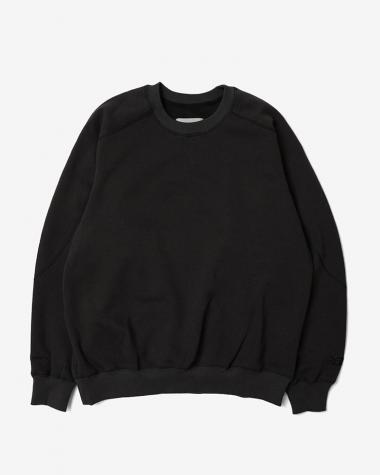  / MT61876P Oversized Crew Neck / CHARCOAL