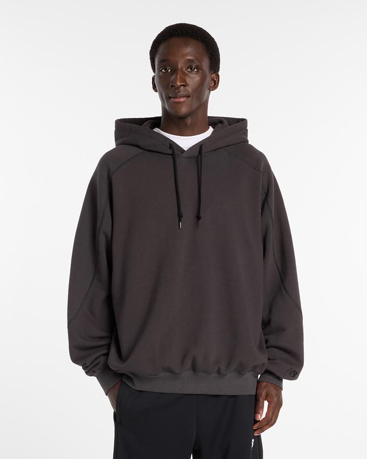 NEW BALANCE / MT6103ZW Oversized Hoodie / CHARCOAL