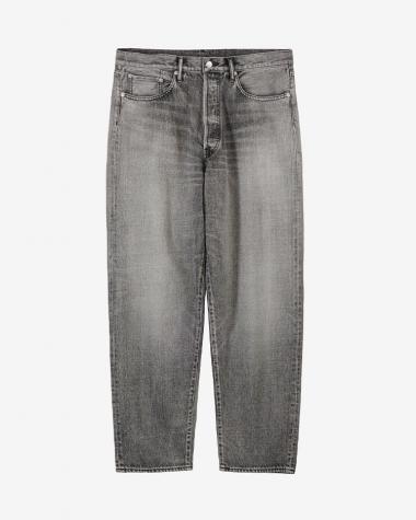  / Selvage Denim Five Pocket Tapered Pants / BLACK LIGHT FADE