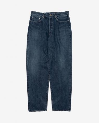  / Selvage Denim Five Pocket Tapered Pants / INDIGO DARK FADE