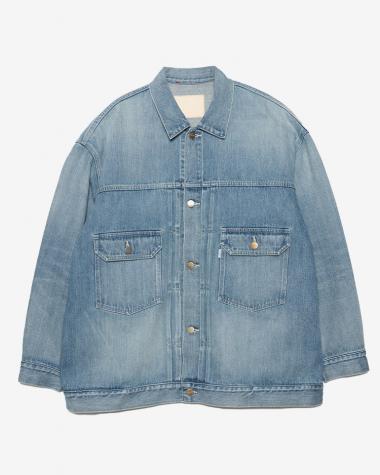  / Selvage Denim Jacket / INDIGO LIGHT FADE