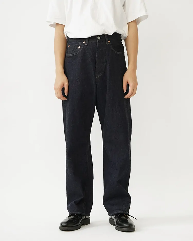 PHIGVEL / CLASSIC JEANS(WIDE) / INDIGO