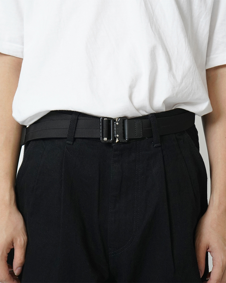 Graphpaper (MEN) / Nylon Riggers Belt / PEARL WHITE