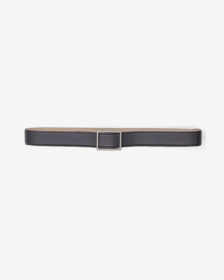 Graphpaper (MEN) / Holeless Leather Classic Belt / GRAY