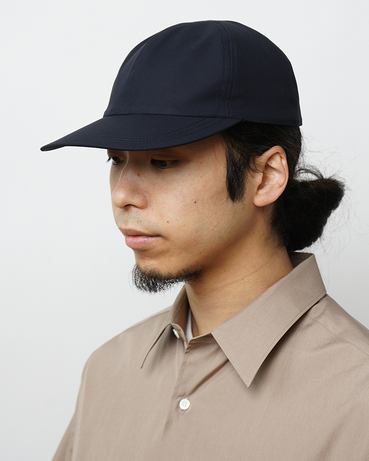 Graphpaper (MEN) / Wooly Cotton Twill 6 Panel Cap / NAVY