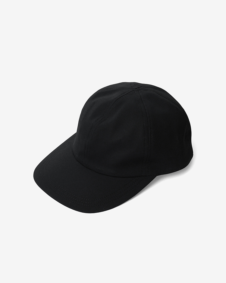 Graphpaper (MEN) / Wooly Cotton Twill 6 Panel Cap / BLACK