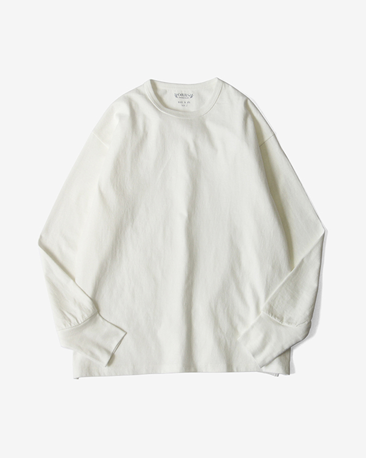 ORRS / ORRS LONG SLEEVE TEE / WHITE