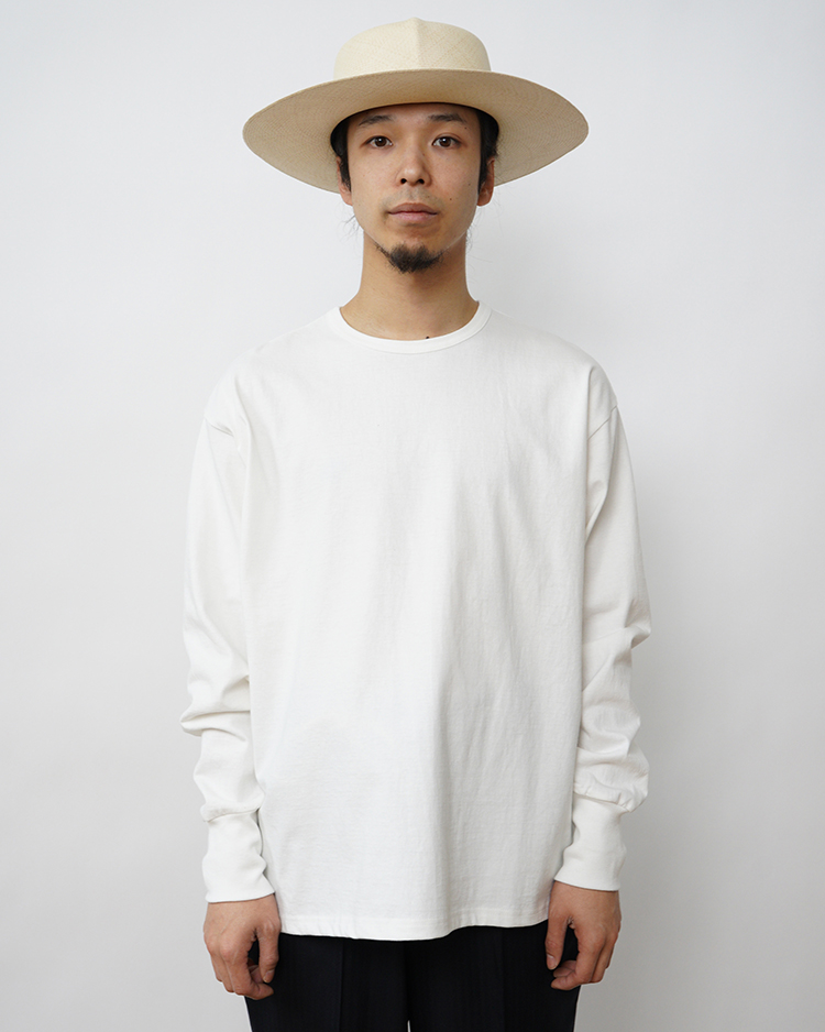 ORRS / ORRS LONG SLEEVE TEE / WHITE