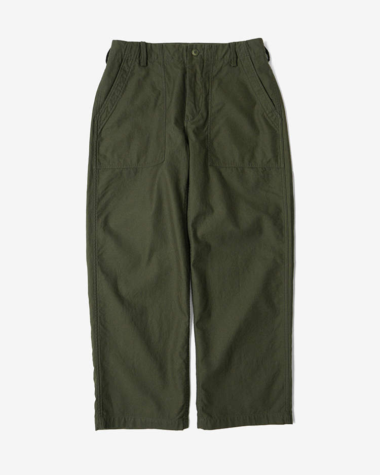 YAECA (MEN) / BAKER PANTS / D.OLIVE