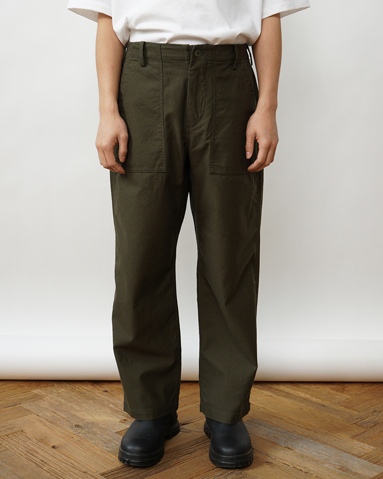 YAECA (MEN) / BAKER PANTS / D.OLIVE