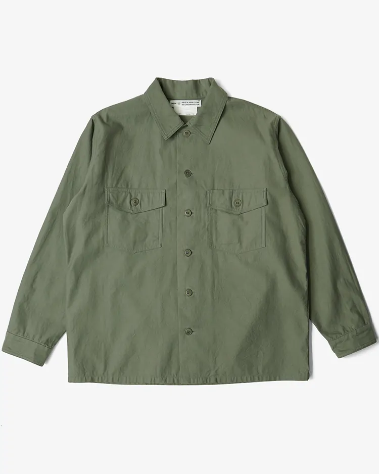 YAECA (MEN) / BAKER SHIRT / OLIVE
