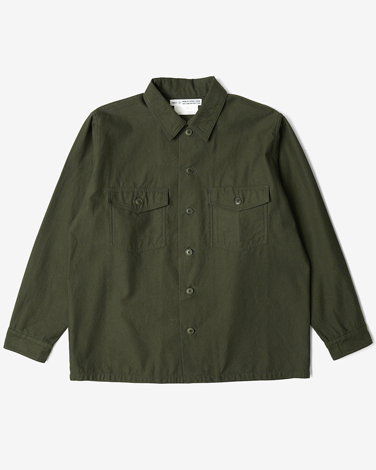 YAECA (MEN) / BAKER SHIRT / D.OLIVE