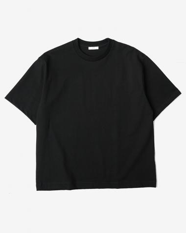  / 12/- AIR SPININNG | LOOSE FIT T-SHIRT / BLACK