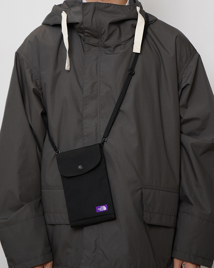 THE NORTH FACE PURPLE LABEL / MOUNTAIN WIND UTILLITY CASE / K(Black)