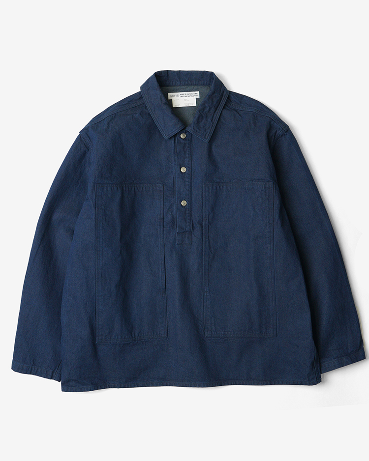 YAECA (MEN) / M35 Pullover / INDIGO