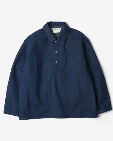 YAECA (MEN) / M35 Pullover / INDIGO
