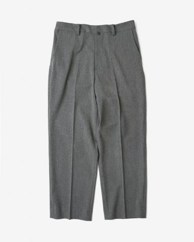YAECA (MEN) / 2-WAY Tapered Trousers / GREY