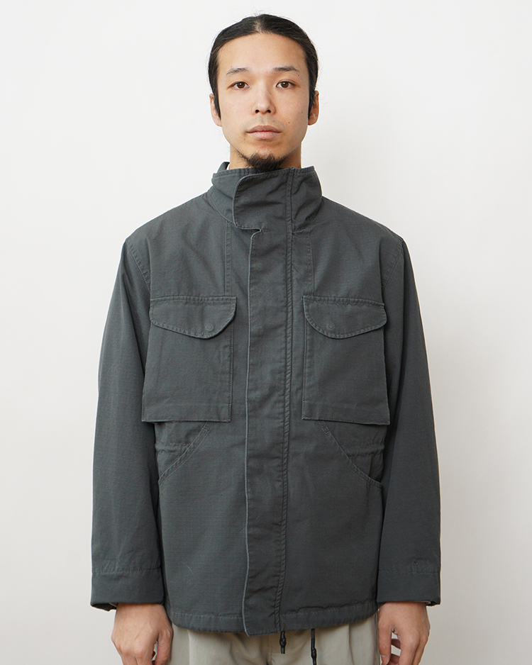 BAL / CURB POCKET FIELD JACKET / WOLF GRAY