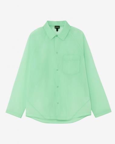 Goldwin / Sheer Nylon Wind Shirt / OPAL GREEN (OP)
