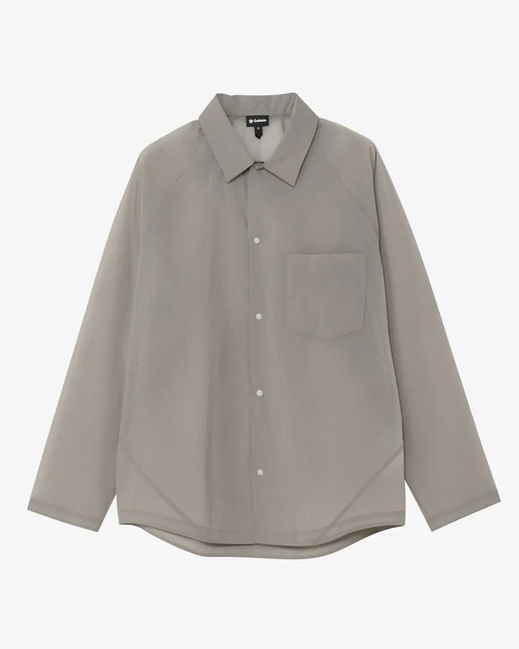 Goldwin / Sheer Nylon Wind Shirt / ARID BEIGE (AR)
