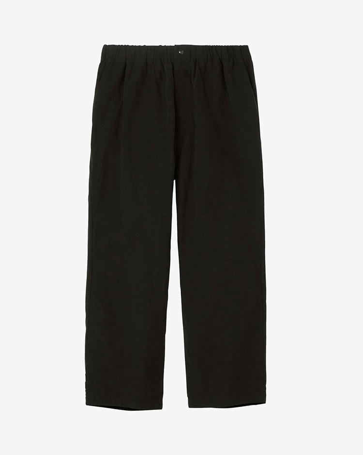 Goldwin / Relax Straight Easy Pants / BLACK (BK)