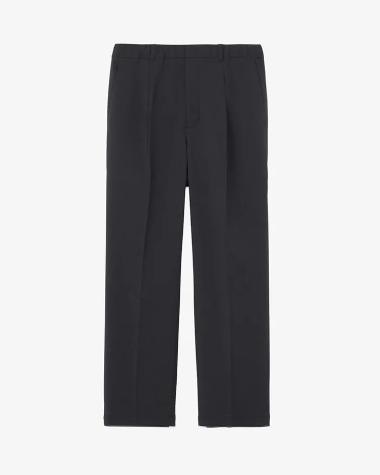 Goldwin / One Tuck Straight Pants / EBONY GRAY (EB)